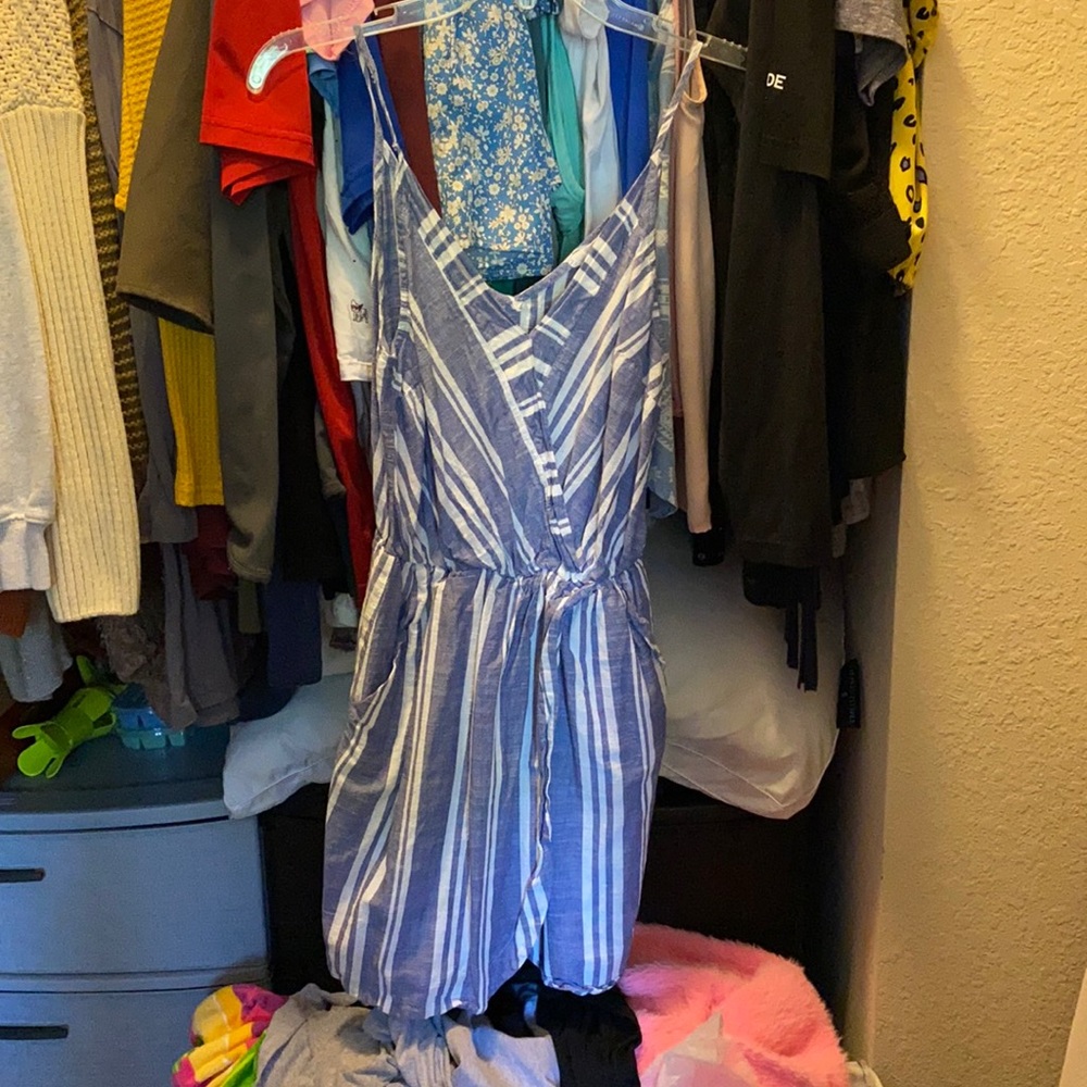 Striped Dress w/ pockets